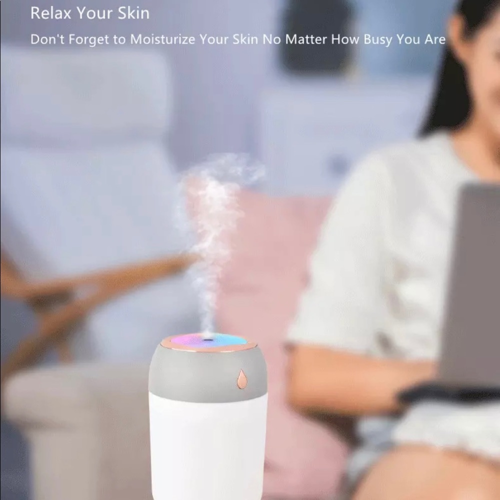 Colorful Led Light USB Mini Humidifier - Picture 12 of 14